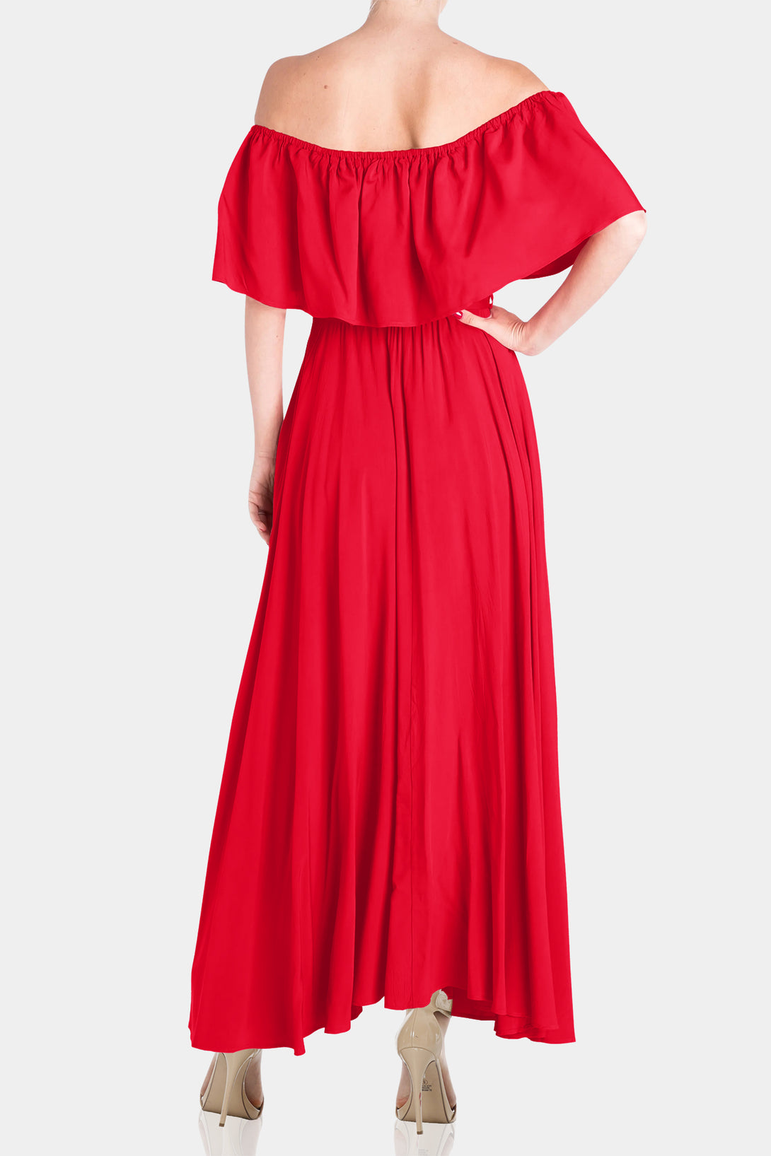 stylish off shoulder dress, red women fashion outfit, elegant red off shoulder gown, chic red fashion look, trendy red outfit for women, fashionable red evening dress, luxury off shoulder red gown, sophisticated women’s fashion, classy red designer dress, modern red fashion outfit