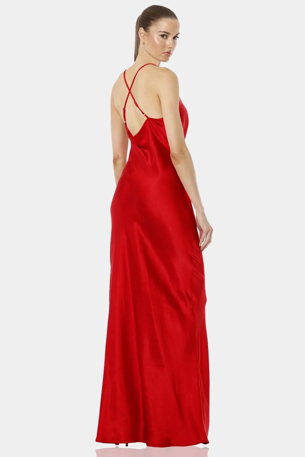 Red Long Bodycon Dress