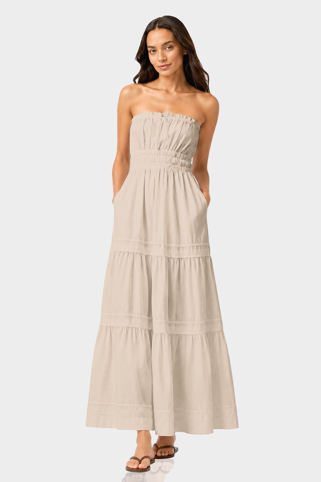 cotton dress for travel Travel Maxi Dress