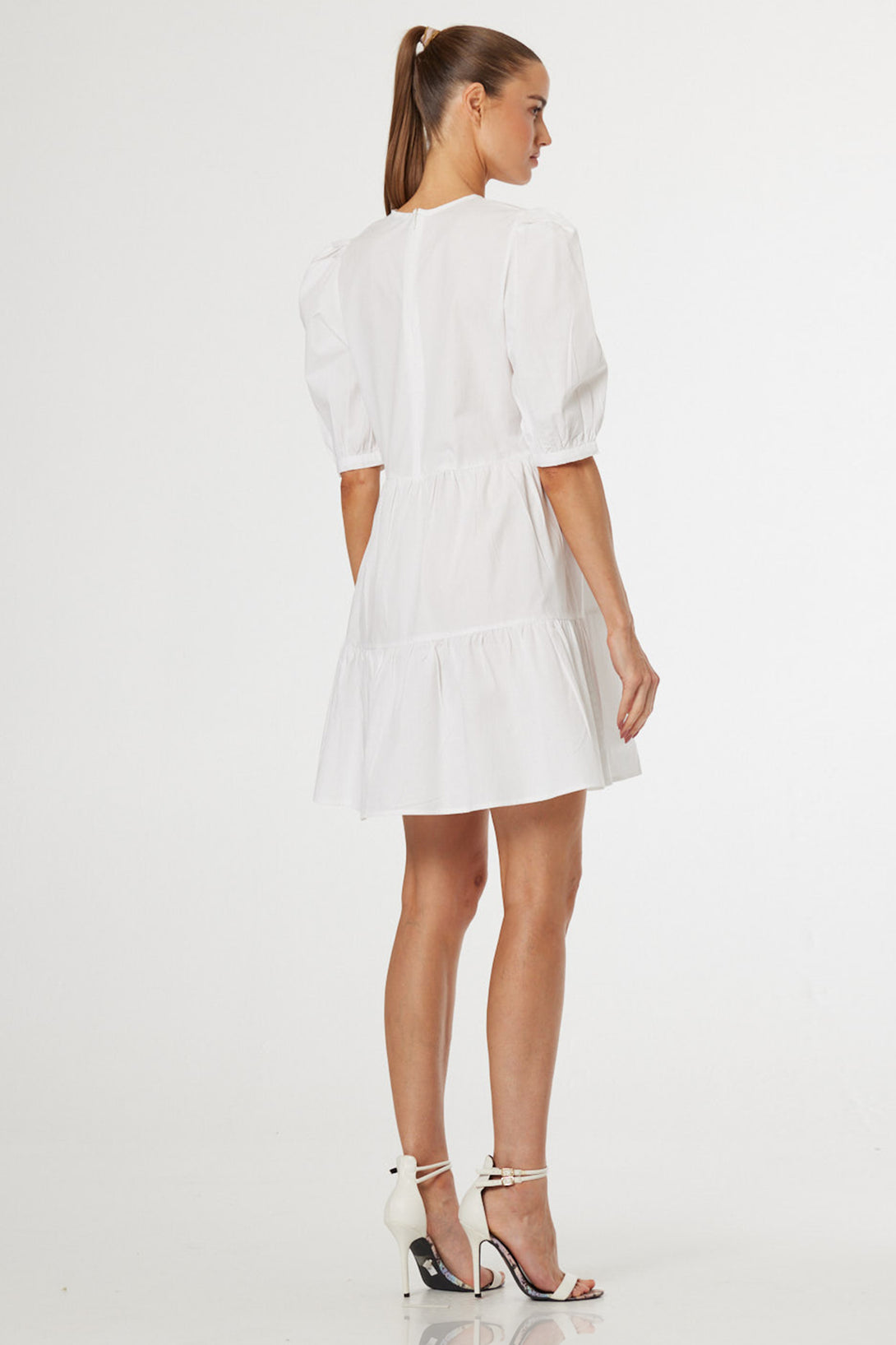 white bridal brunch dress Bridal Brunch Outfit