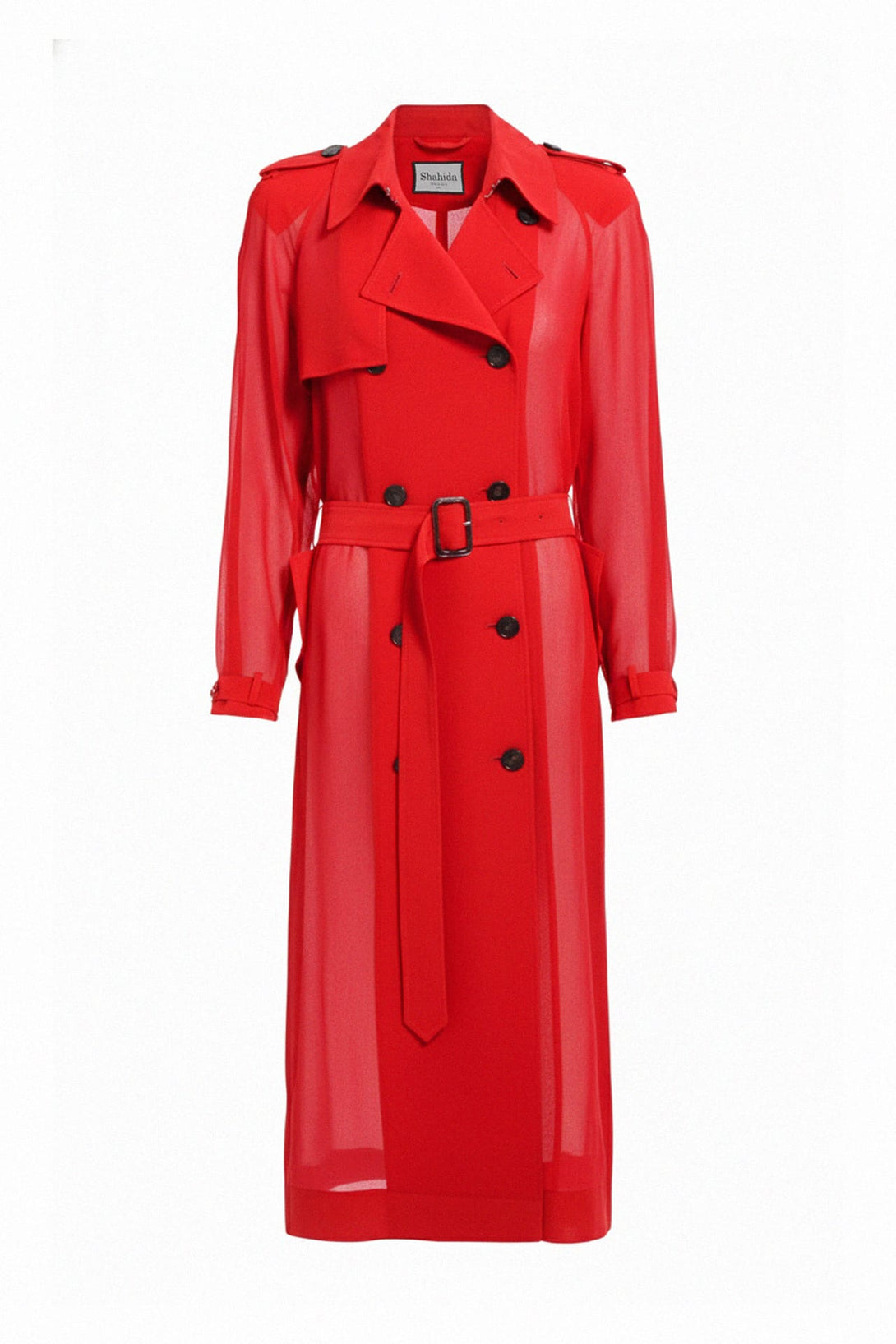 Shahida Parides,
elegant coat for evening wear,
sustainable trench coat fabric,
luxury outerwear fashion trends,.