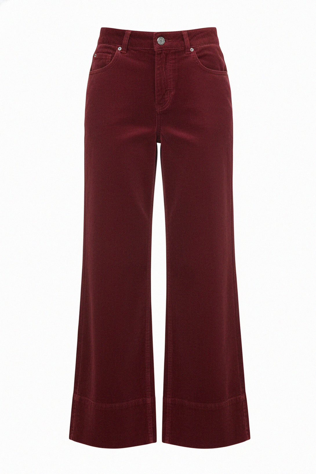 Premium Burgundy Pants for Women Chic Everyday Wear, Shahida