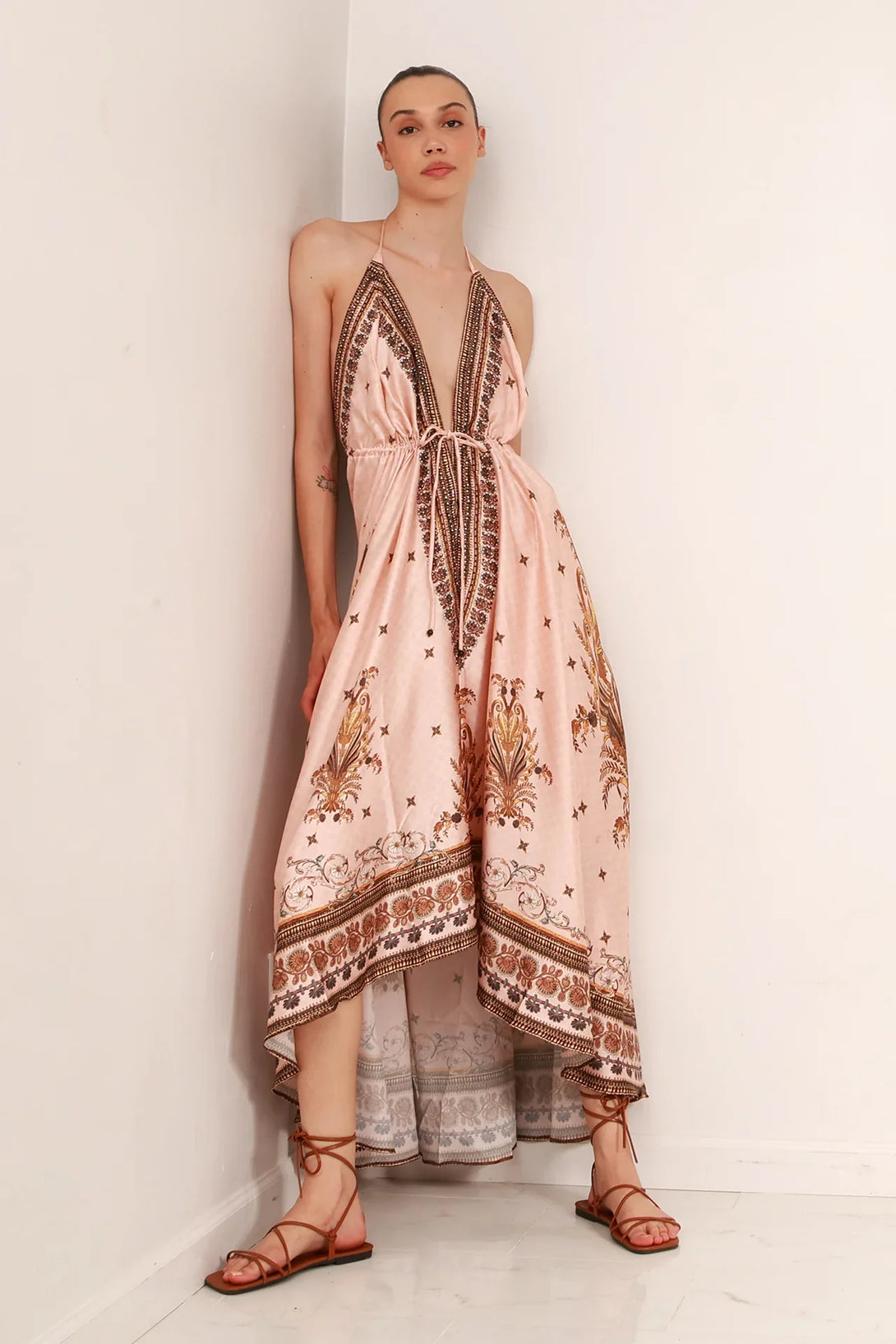 geometric print maxi dress Elegant Long Evening Dresses | Summer Maxi Dresses