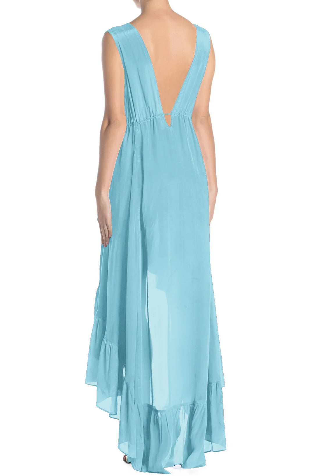 long flowy dresses, long dresses for women, high-low cocktail dresses, Shahida Parides,