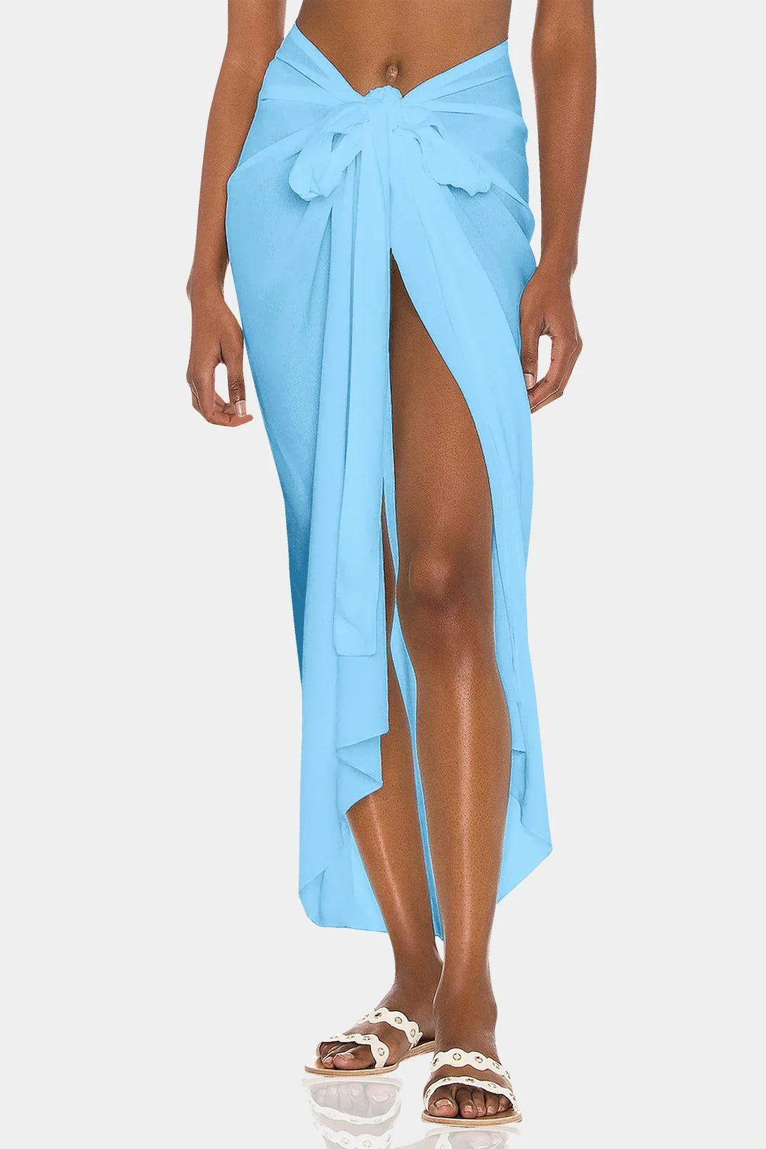 blue sarong,
short sarong,
pareo skirt,
Shahida Parides,