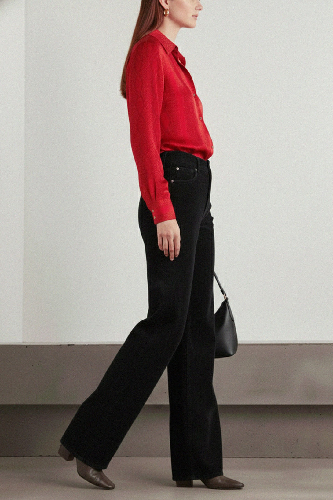 womens-satin-shirt, blood-stone-silk, cupro-biodegradable, eco-friendly-fashion, shahida-parides-brand, kyle-richards-fashion