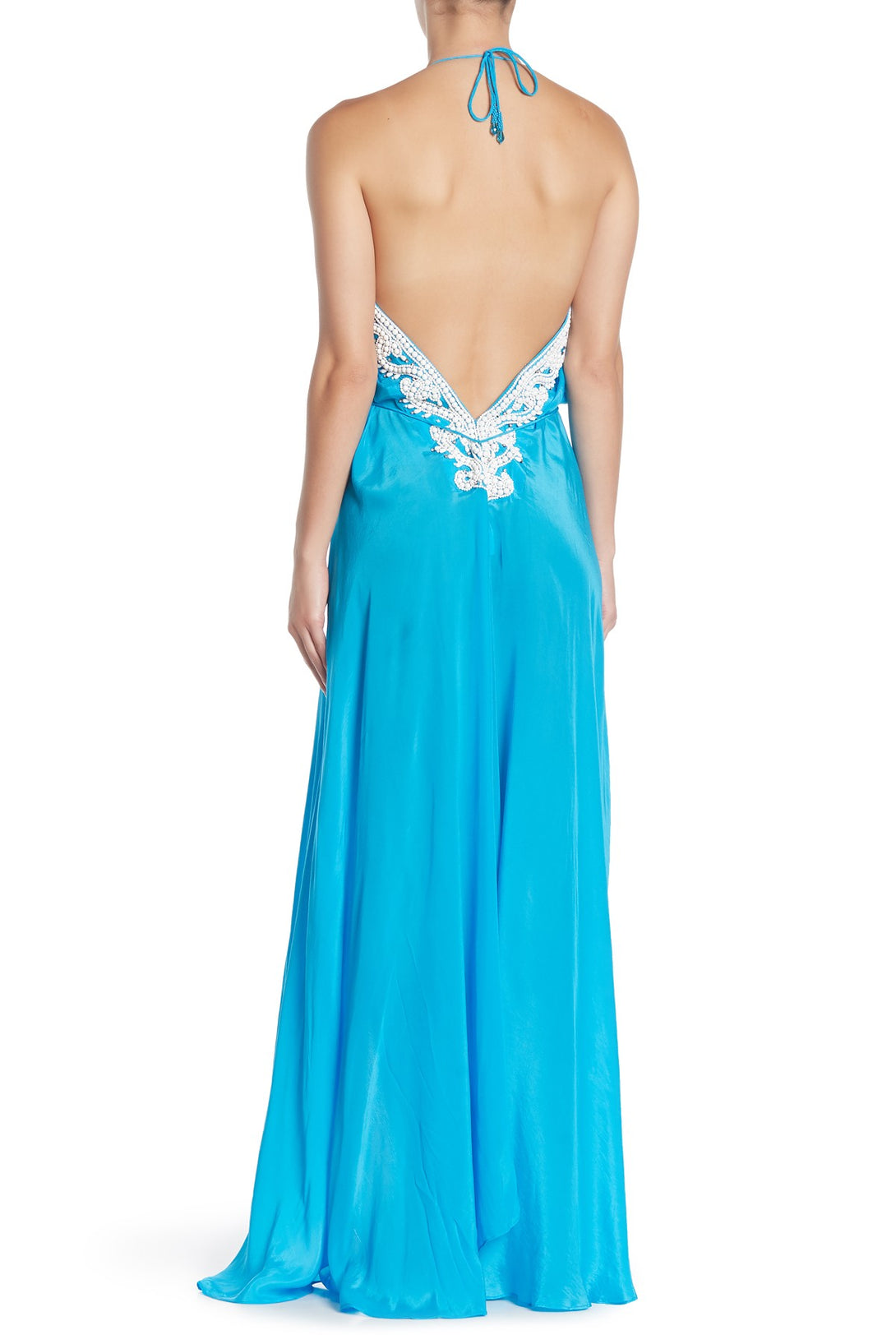  royal blue long dress, long silk dress, Shahida Parides, halter maxi dress, long flowy dresses,