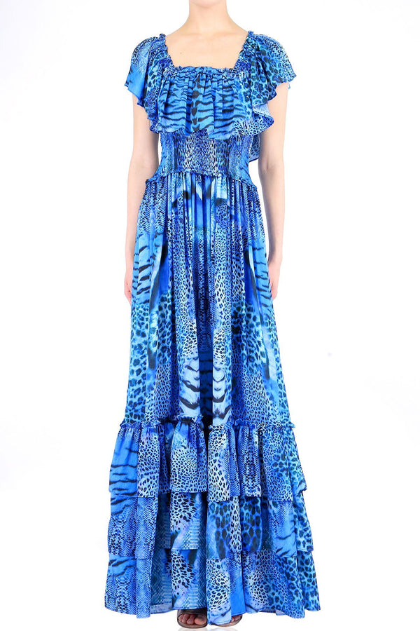  long blue formal dresses, formal dresses for women, plus size maxi dresses, Shahida Parides,