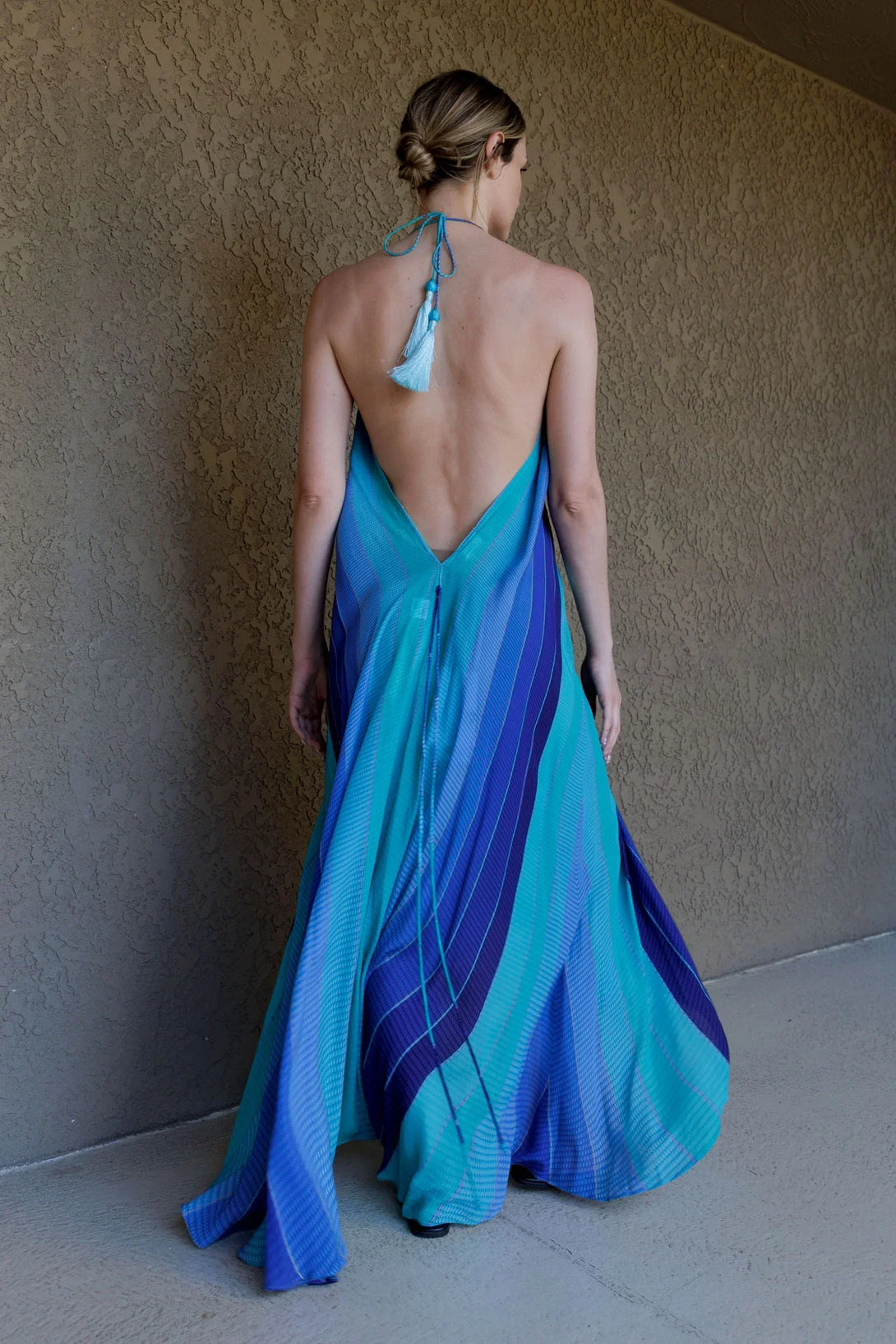 Ocean Ombre Halter Maxi Dress | Shahida Shahida Parides Ocean Ombre Halter Maxi Dress | Shahida Shahida Parides