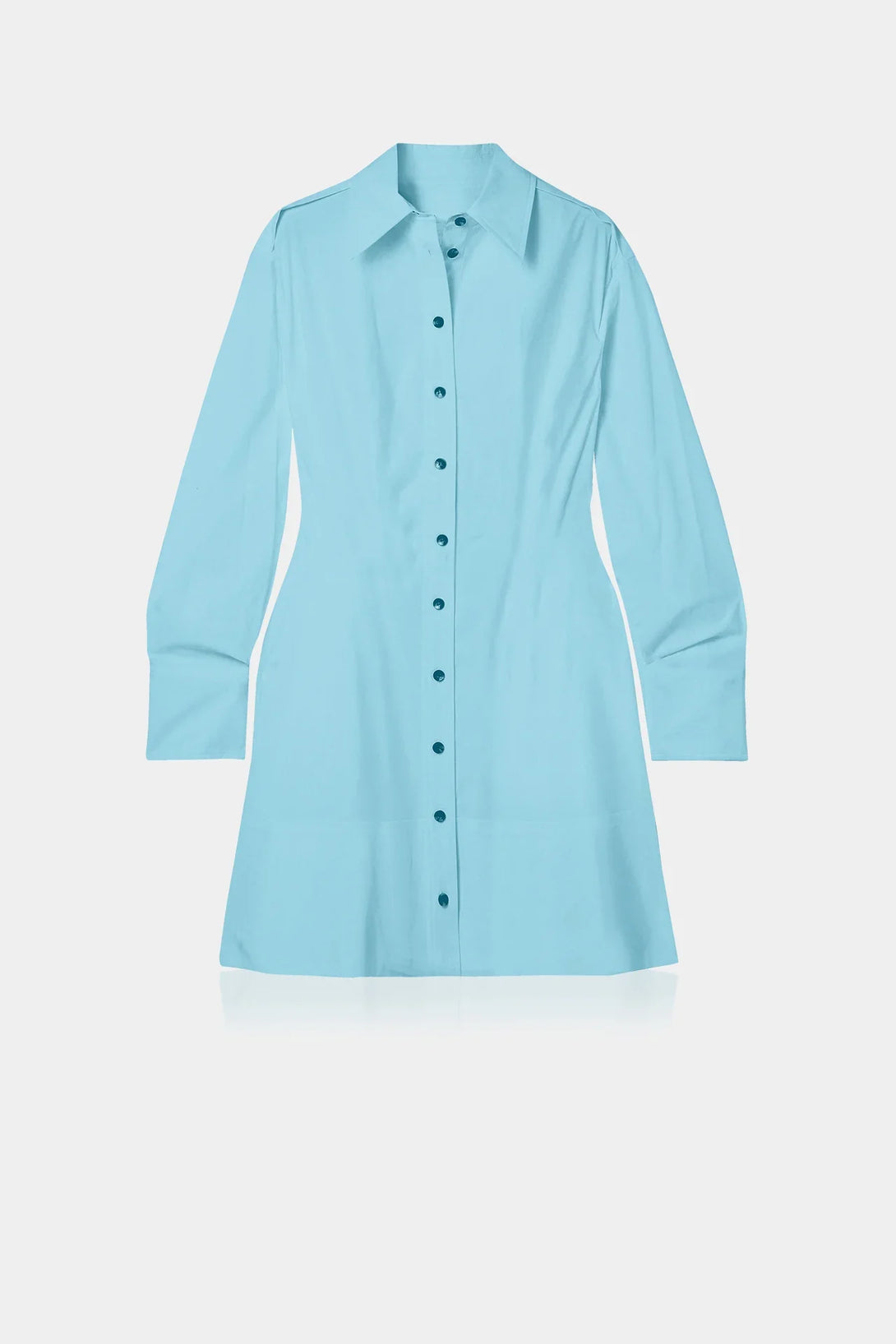 full sleeve mini dress, Shahida Parides,
elegant mini dress, blue mini dress,