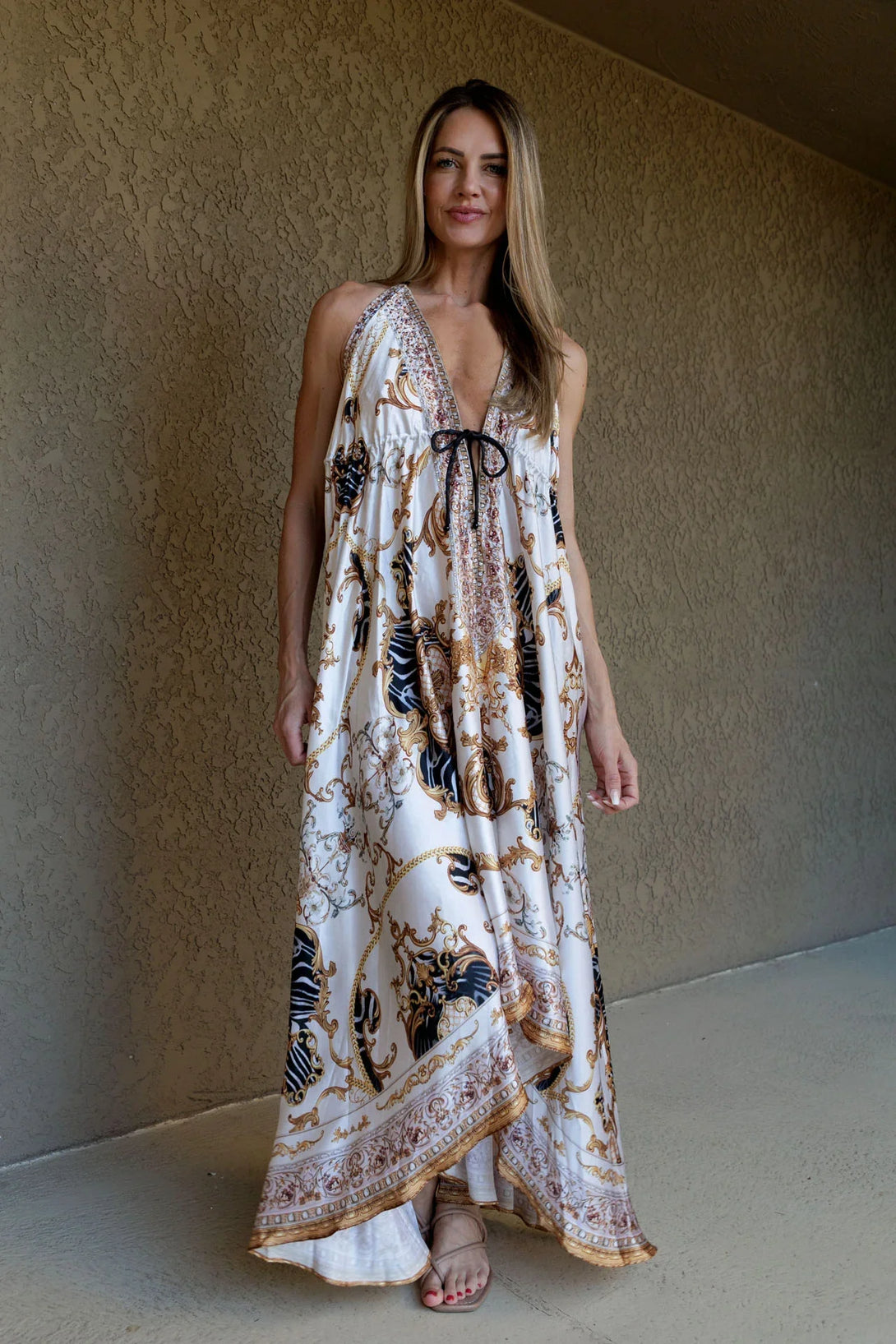 Designer Backless Maxi Dress | Long Formal Dresses