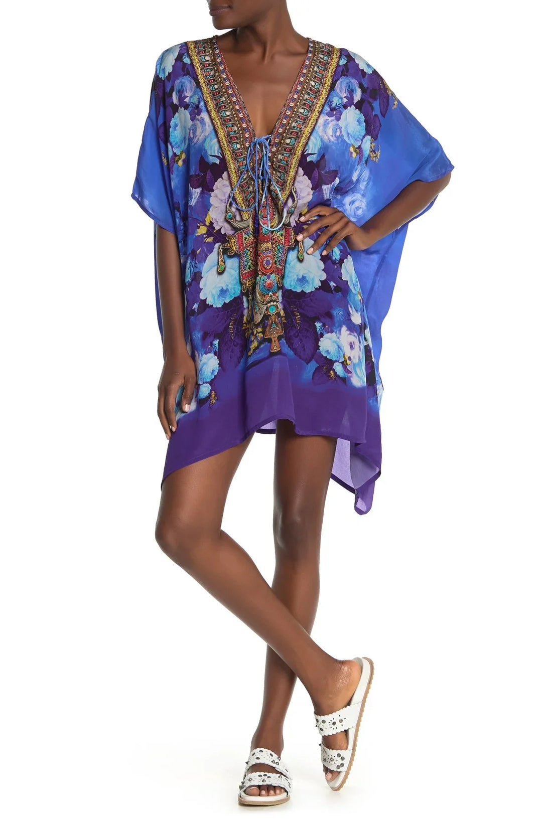 Shahida Designer Kaftan Ladies Dress | Short Kaftan Dress | Shahida Parides
