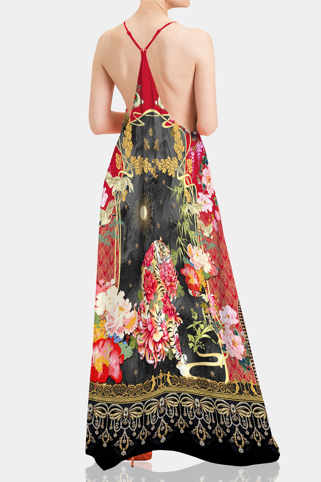 Shahida Parides, long dress, long camisole slip, long camisole for under dress,
