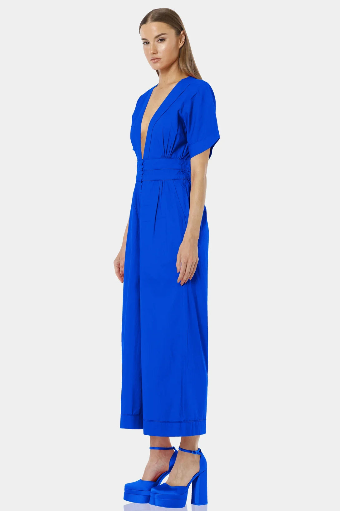 Short Sleeve Jumpsuit | Jumpsuits For Women - Shahida Parides Short Sleeve Jumpsuit | Jumpsuits For Women - Shahida Parides