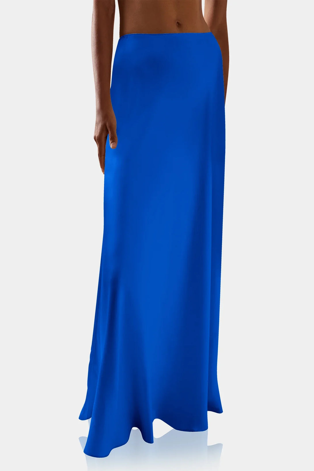 Shahida Parides,
navy blue skirt,
maxi skirts for women,
silk maxi skirt,