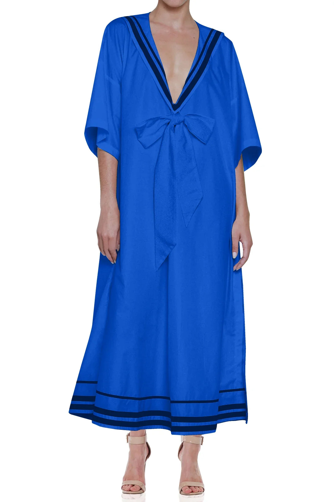 sexy sundress, Shahida Parides,
sexy plus size sundress,
royal blue maxi dress,