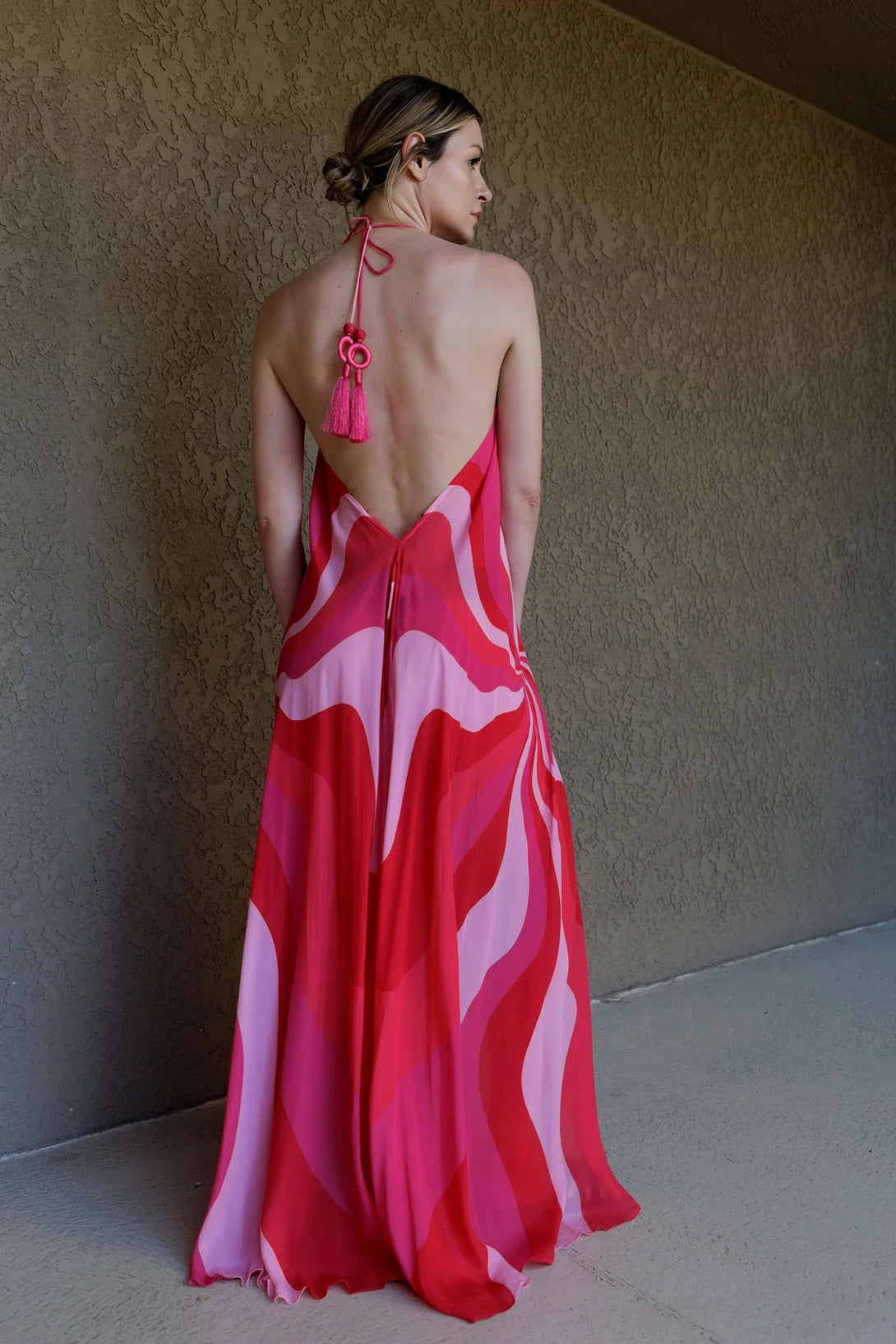 fuchsia designer dress Fuchsia Colored Ball Gowns