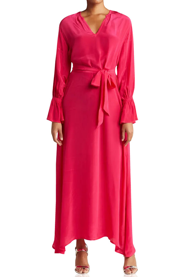 Fuchsia Maxi Dress for Women