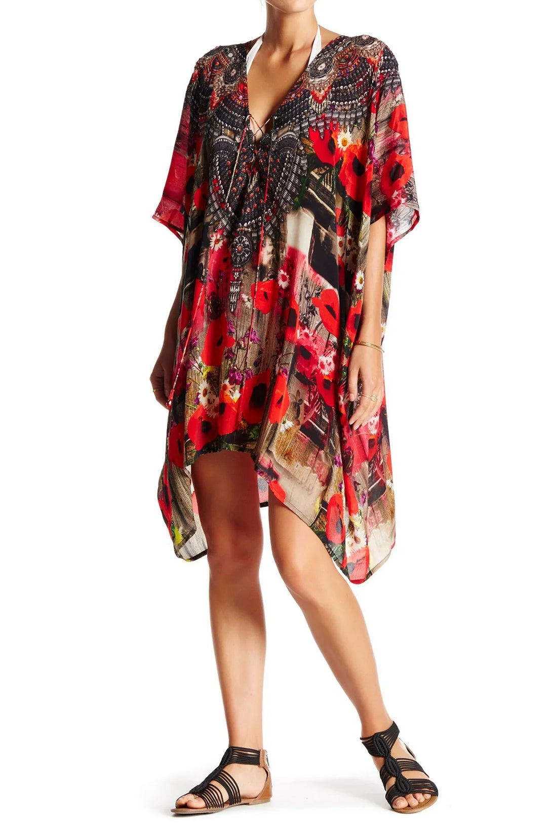  kaftan ladies dress, short kaftan dress, Shahida Parides, luxury caftan,