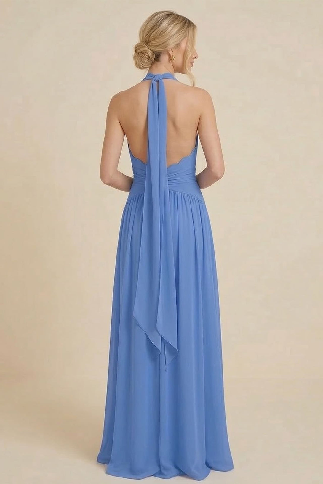 bikini bridesmaid dress Vintage Tiffany Blue V-Neck A-Line Beaded Chiffon Long Prom Dress Even –  Frisco Dresses