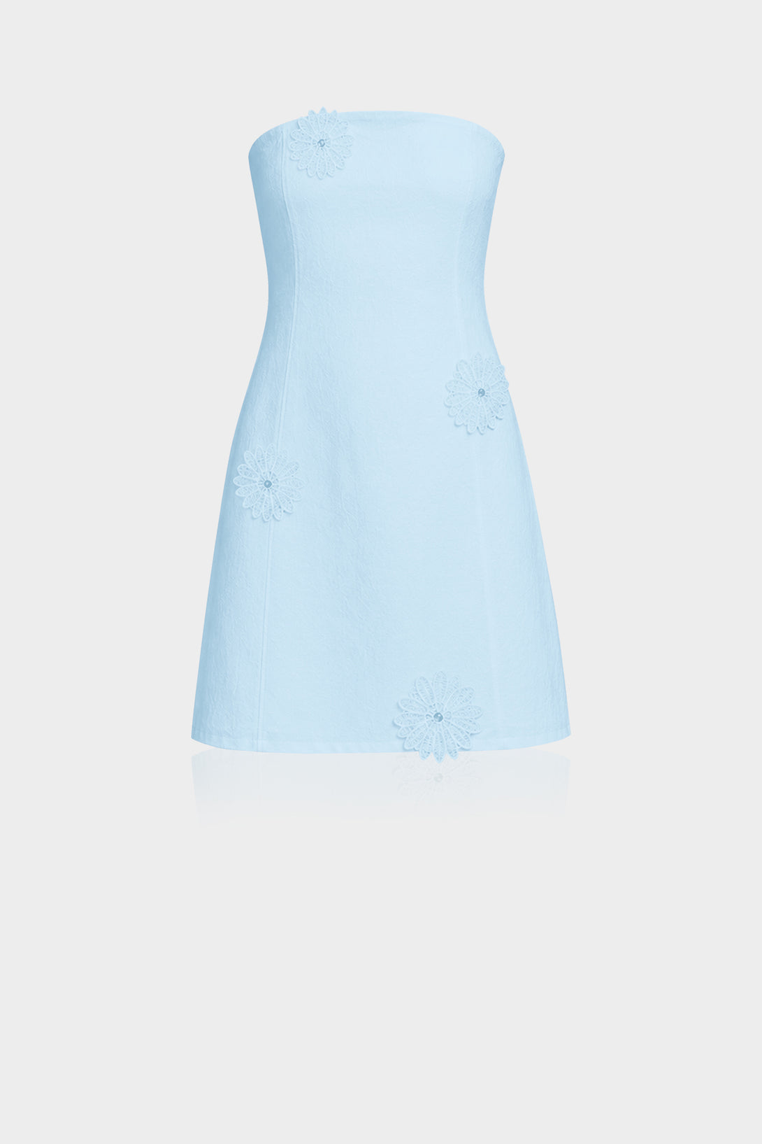 mini dress vacation Sky Blue Resort Mini Dress