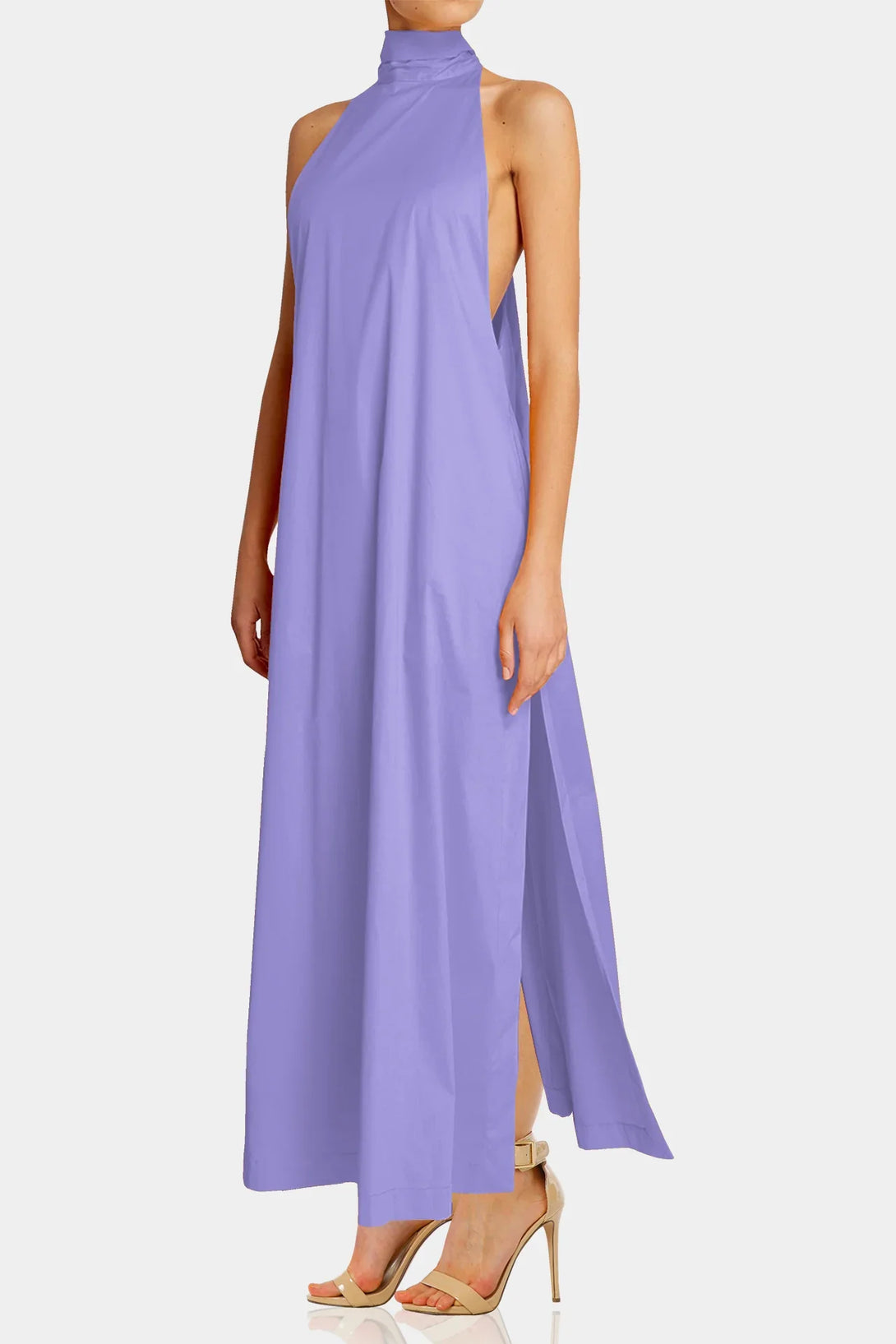 bright purple maxi dress Marmalade Purple Ruffle Maxi Dress