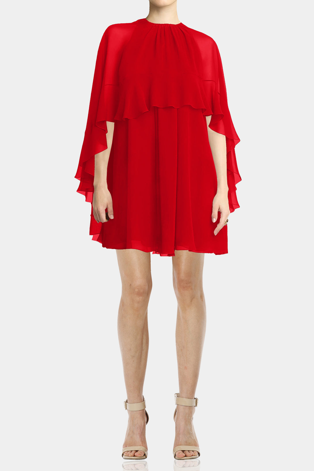 casual mini dress,
red dress for women,
casual long sleeve mini dress,
Shahida Parides,