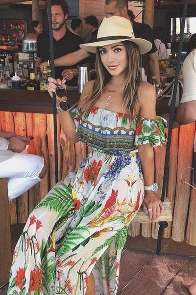 Designer Off Shoulder | As seen on Farrah Britt Off The Shoulder Maxi Small