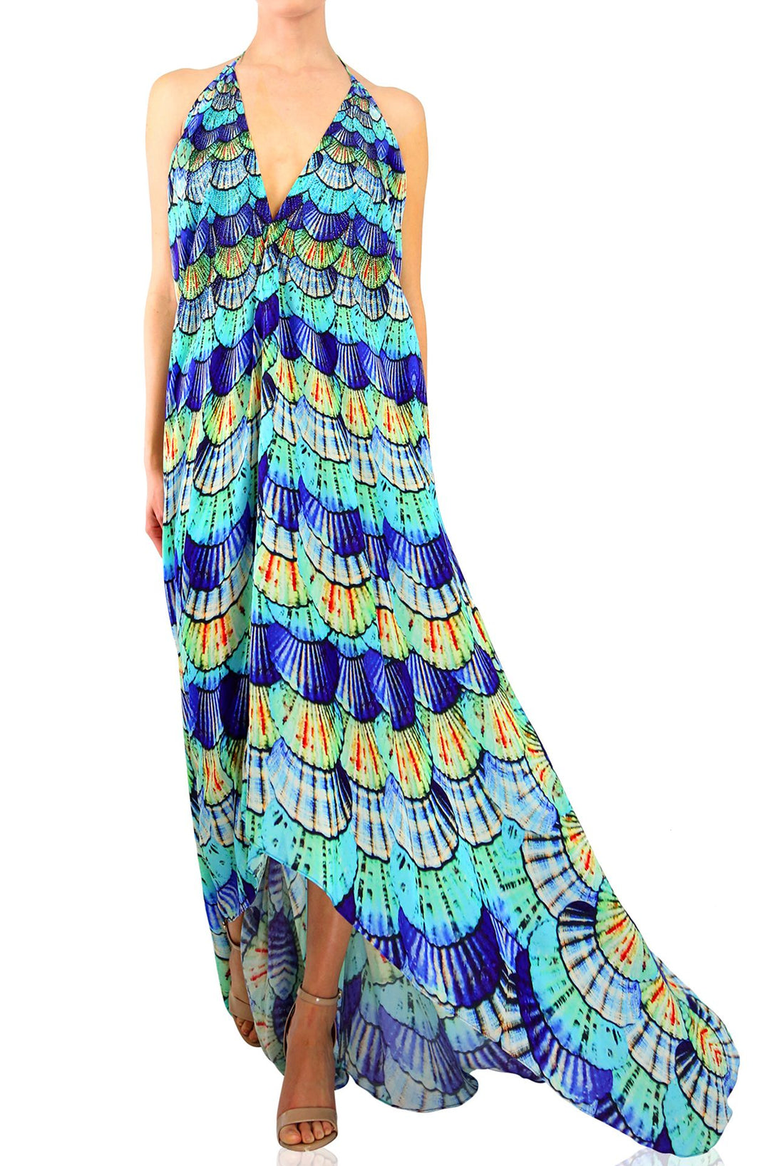 "navy blue dresses for women" "beach maxi dress" "Shahida Parides" "summer maxi dress"