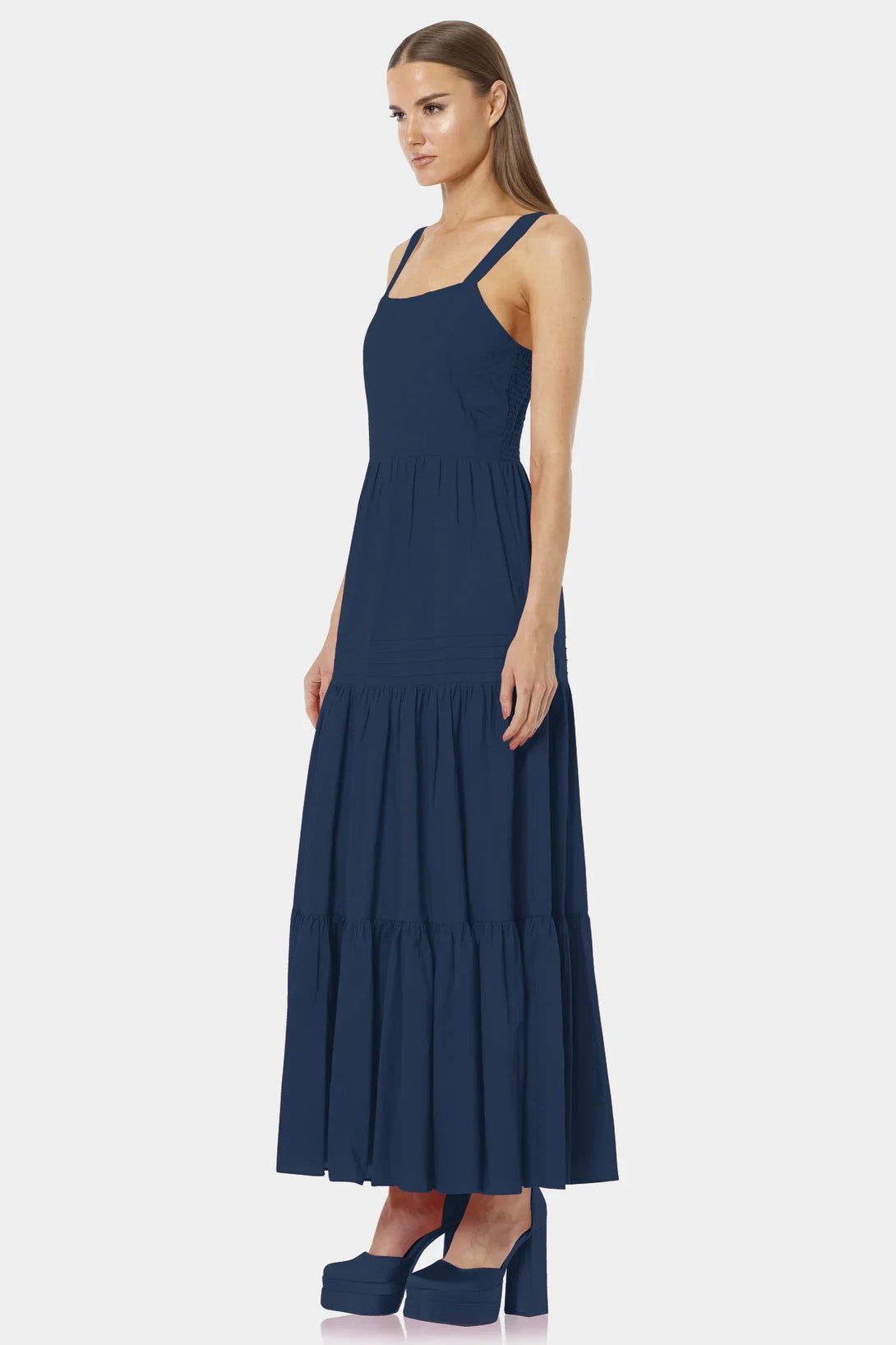 Floor Length Dress | Fit And Flare Dress - Shahida Parides Floor Length Dress | Fit And Flare Dress - Shahida Parides