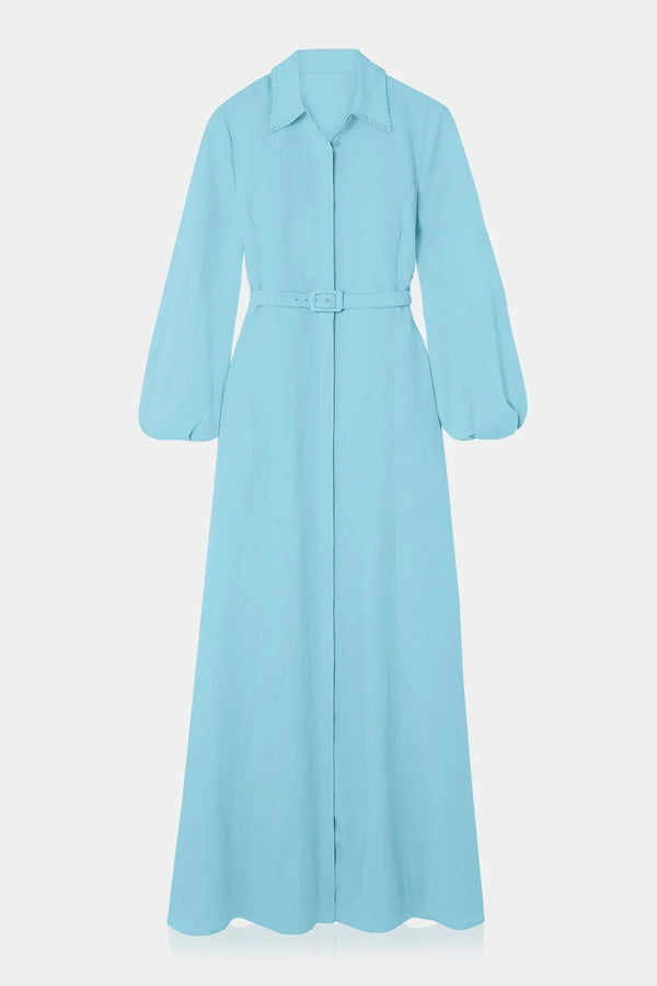 long shirt dress for ladies, button down dress long sleeve, blue shirt dress womens, Shahida Parides,