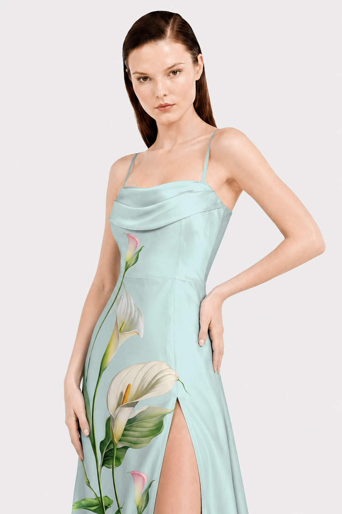 elegant maxi dress for wedding guest Women's Casual Wrap Maxi Dress Long Sleeve Wedding Guest Elegant Dresses A-Line Deep V-Neck with Pockets Dresses Beige-S at Amazon Women's Clothing store