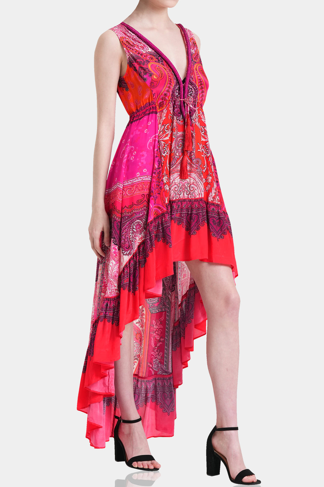  long prom pink dress, plus size maxi dresses, Shahida Parides, long summer dresses, summer maxi dress,
