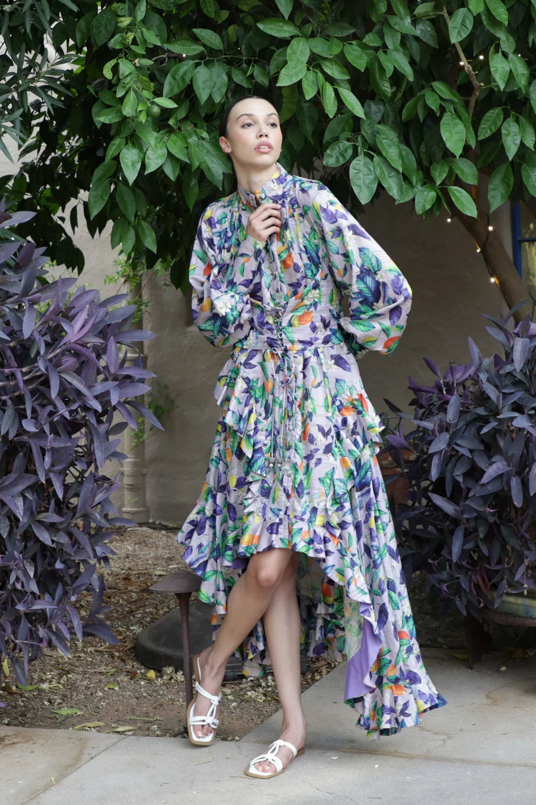 Shahida Parides, women's high low dress, maxi clothes, long summer dresses for women,