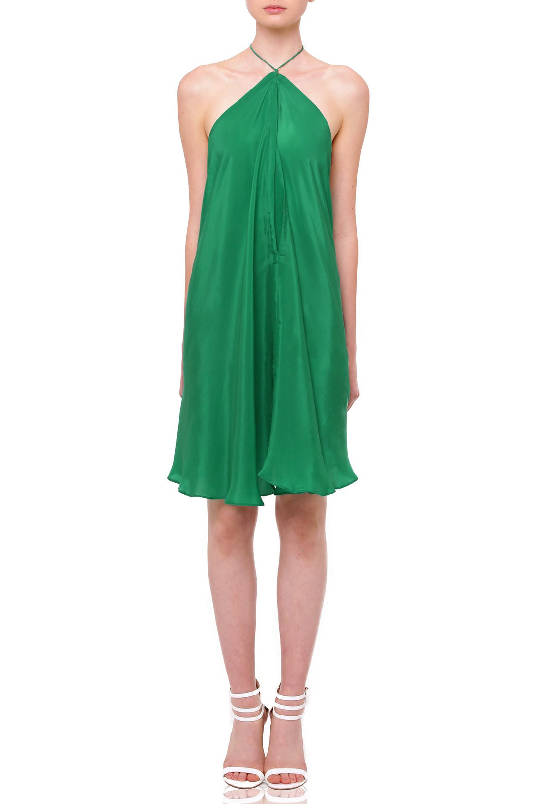  green dress mini dress, Shahida Parides, cute mini dresses, short sleeveless summer dresses,