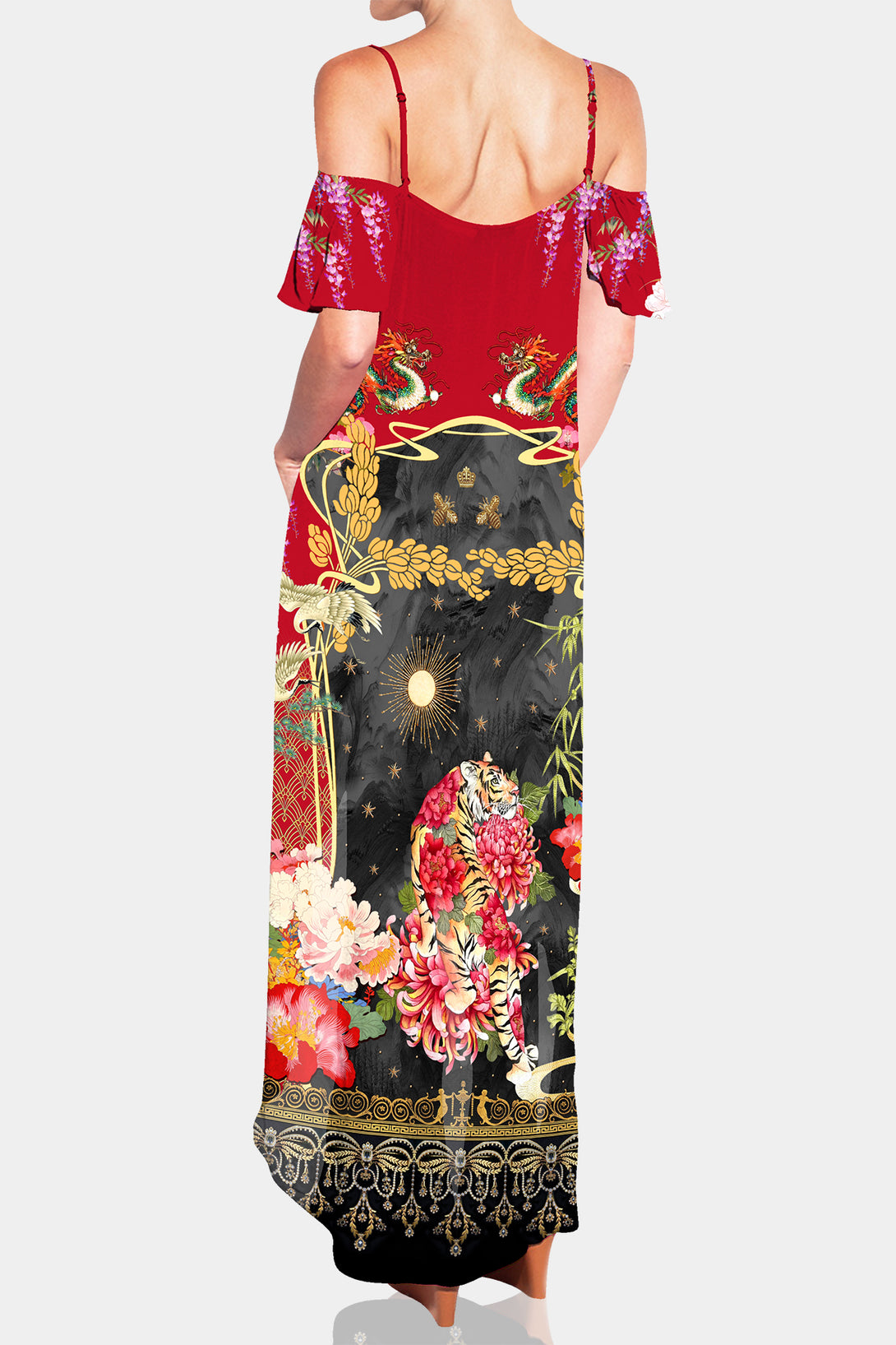 Shahida Parides, printed dresses, sexy short dresses, high low evening gown,