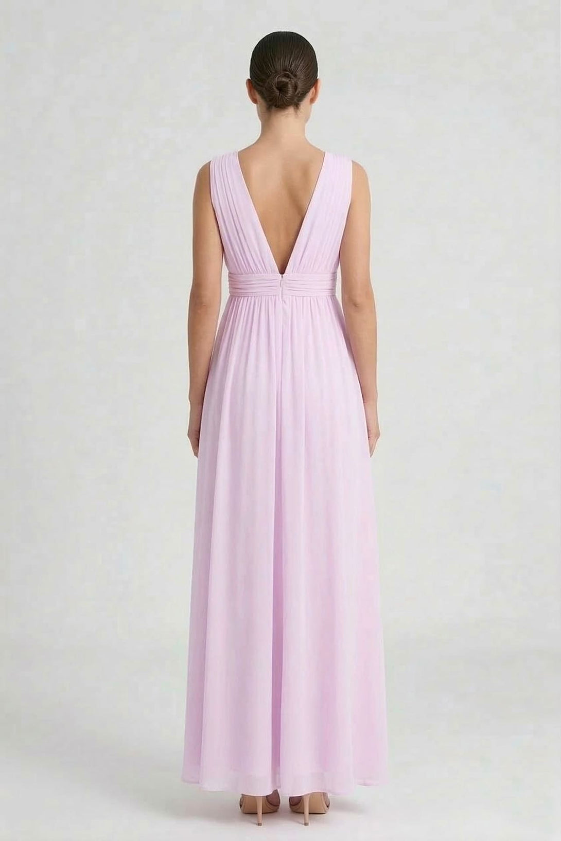 lilac pink bridesmaid dresses Pink / Lilac Bridesmaid Dress 0154  Sleeveless Tulle Midi in Soft Purple,  Mother of the Bride