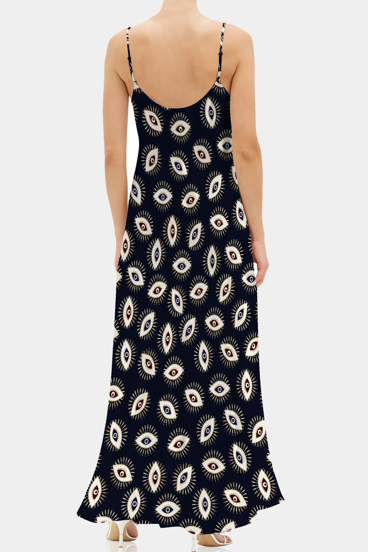 Designer Maxi Slip Dress