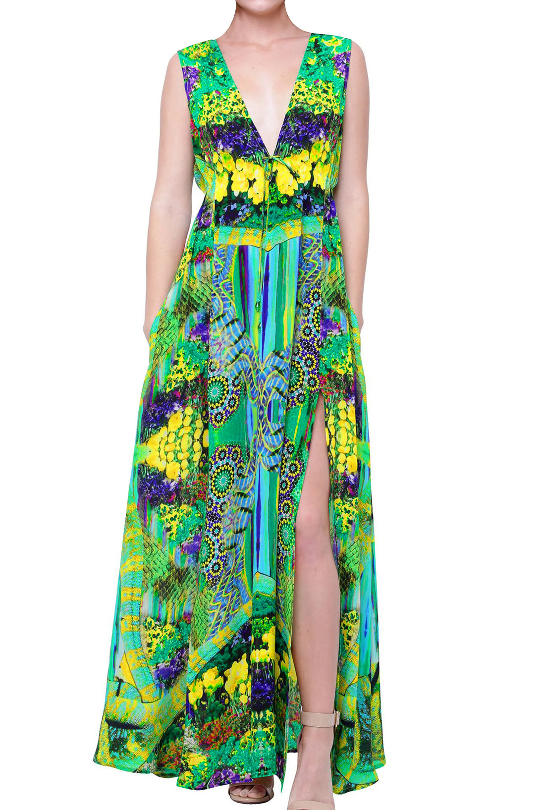  green maxi dress, long summer dresses for women, Shahida Parides, long dresses for women,