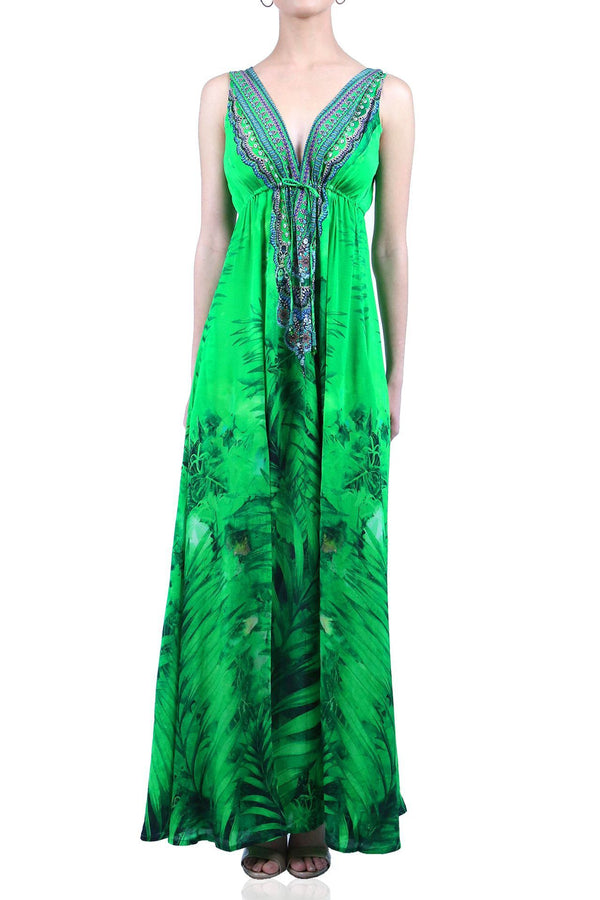  green maxi dress, long summer dresses for women, Shahida Parides, long dresses for women,