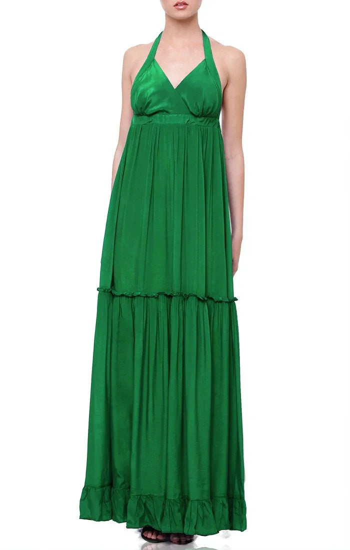 Designer Green Maxi Dress | Long Summer Dresses | Shahida Parides Designer Green Maxi Dress | Long Summer Dresses | Shahida Parides