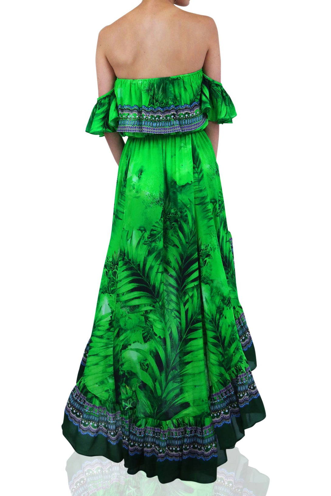  dark green cocktail dress, long summer dresses for women, Shahida Parides, asymmetrical dress formal,