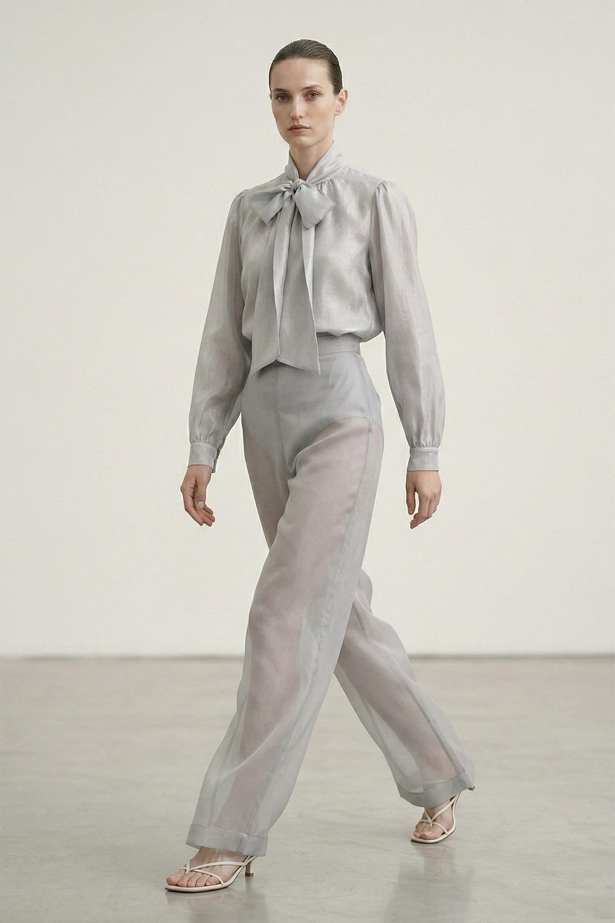 Sheer Organza Tops For Women