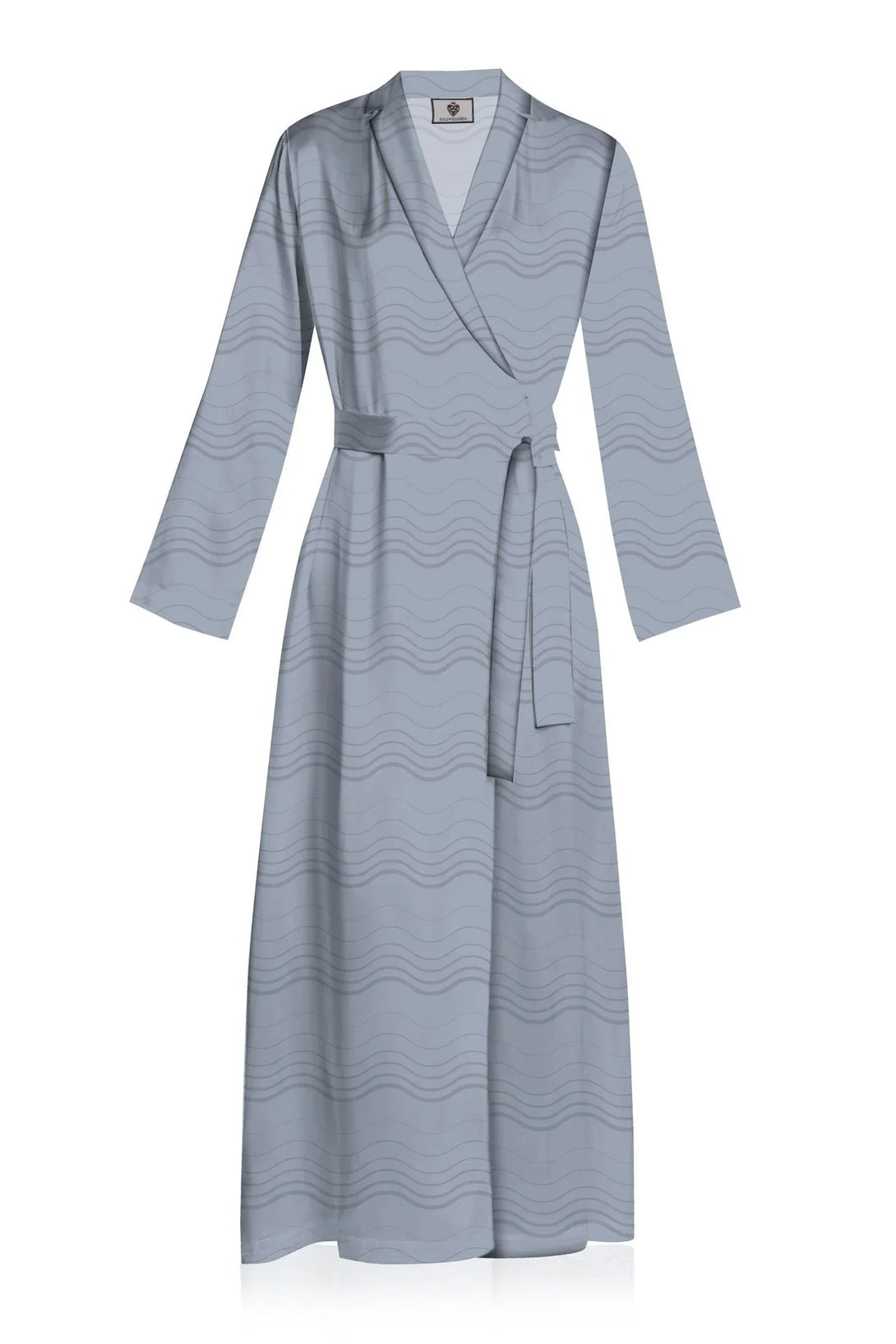 Designer Wrap Dresses For Women | Grey Wrap Dress | Kyle X Shahida Small - Medium Designer Wrap Dresses For Women | Grey Wrap Dress | Kyle X Shahida Small - Medium