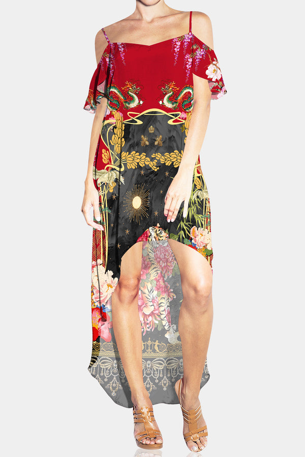 hi low style, Backless Dress, classy mini dress,  Shahida Parides,