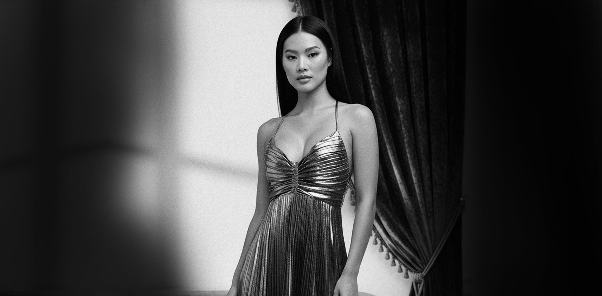 Partywear Maxi Dress for Women