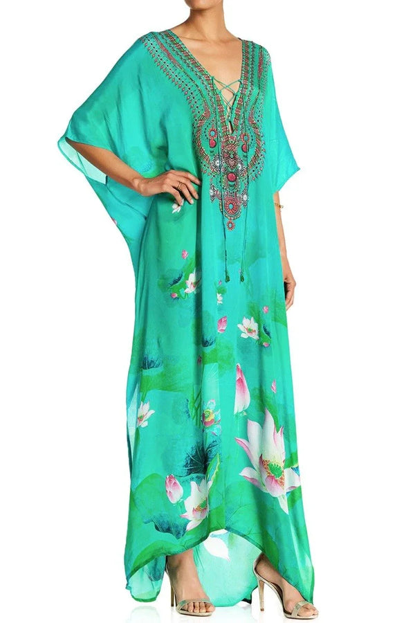 Shahida Plus Size Caftans - Shahida Parides Plus Size Kaftan Custom Made 500+