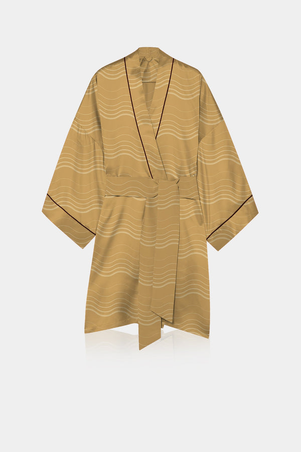 silk robes for women short, silk robe women short, short kimono robes, Kyle X Shahida,