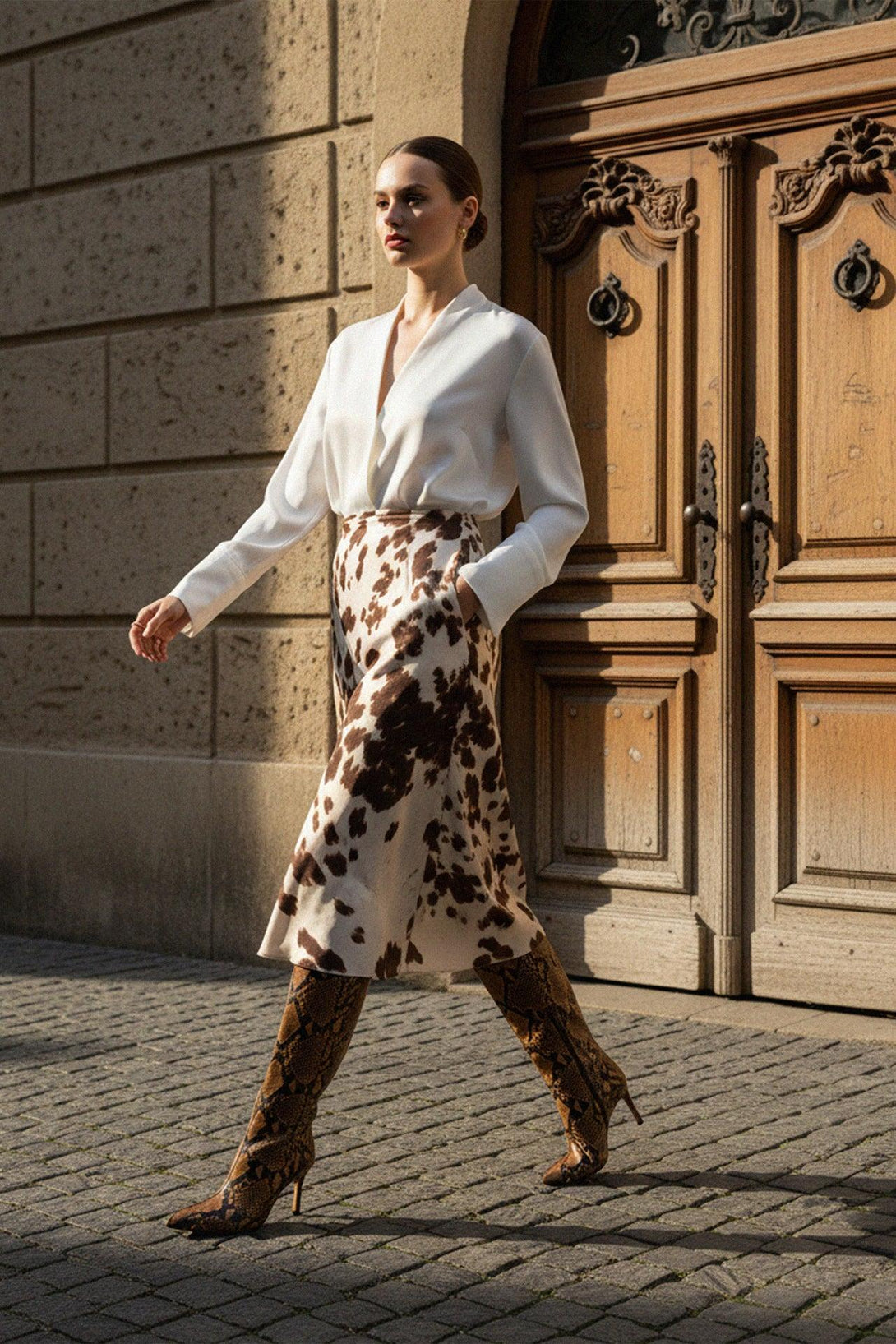 mid length pencil skirt, medium length skirts, ladies skirts, Shahida Parides,