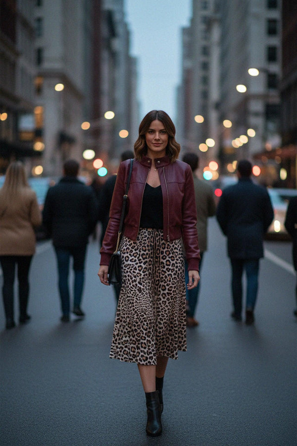 mid length skirts for women, ladies knee length skirts, Shahida Parides,